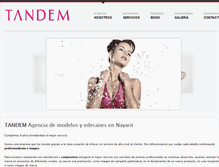 Tablet Screenshot of modelostandem.com